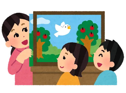 紙芝居「ウサギのトンネル」
